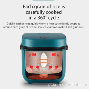 Panela elétrica de arroz para bebê de 1.2L automática multifuncional